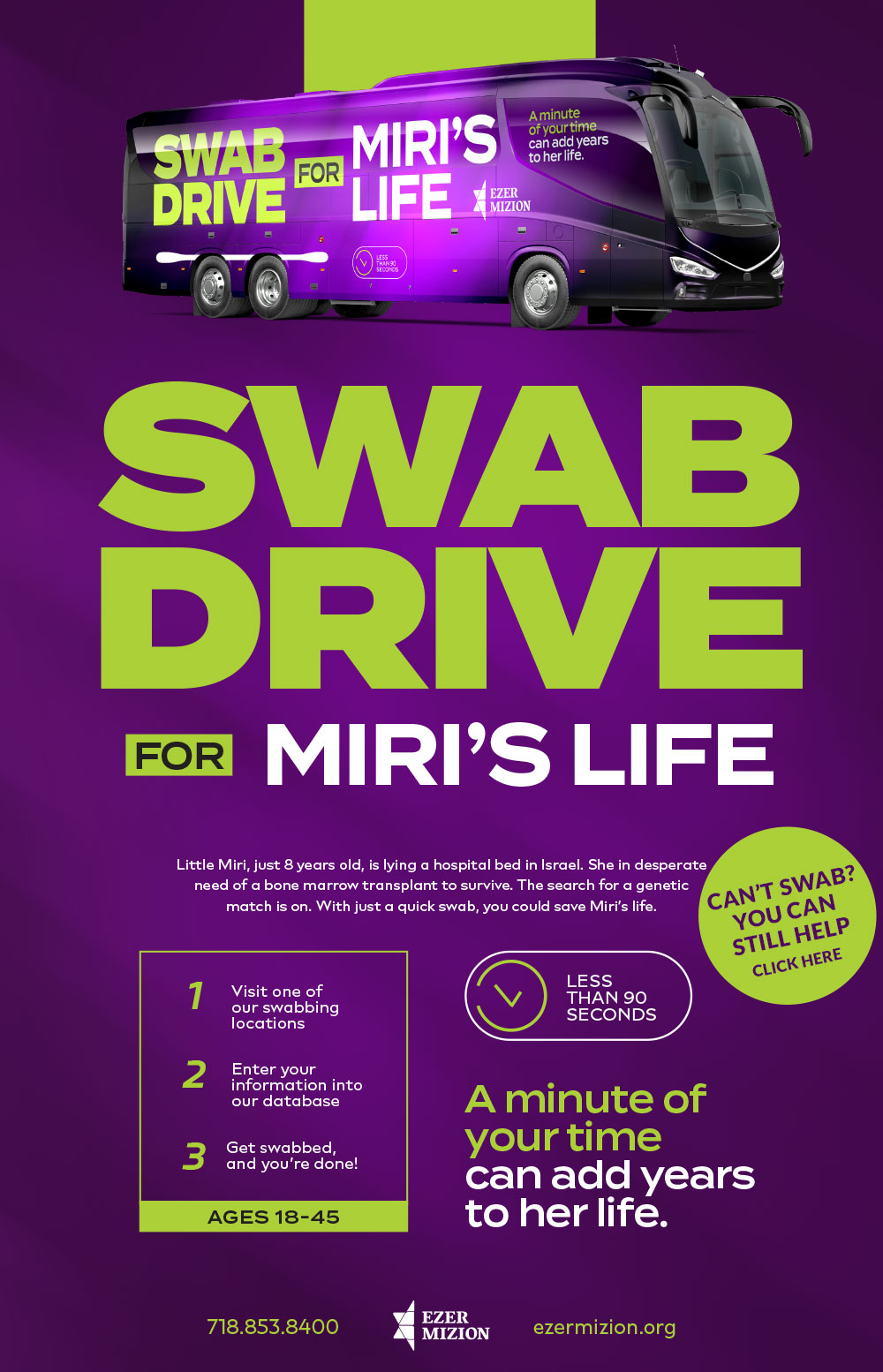 Save Miri! Swab Drive